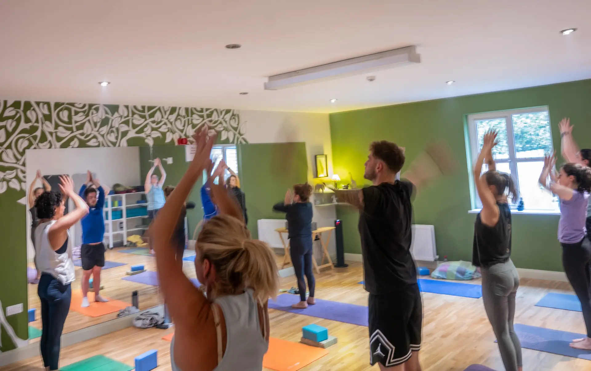 yoga Orba Yoga Retreat Health Spa flowing movements County Tyrone