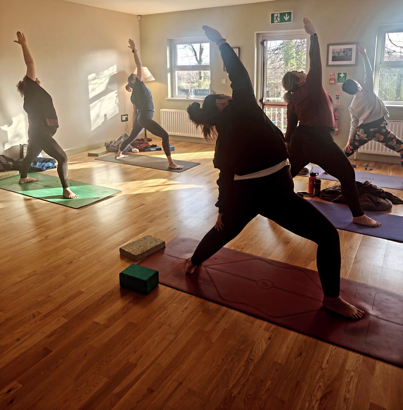 Pilates class at Orba Yoga Spa in Omagh — mat pilates for all fitness levels