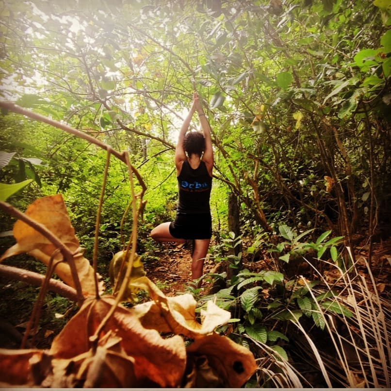 Brídín, founder of Orba Yoga Retreat and Health Spa, qualified yoga and pilates instructor in Omagh